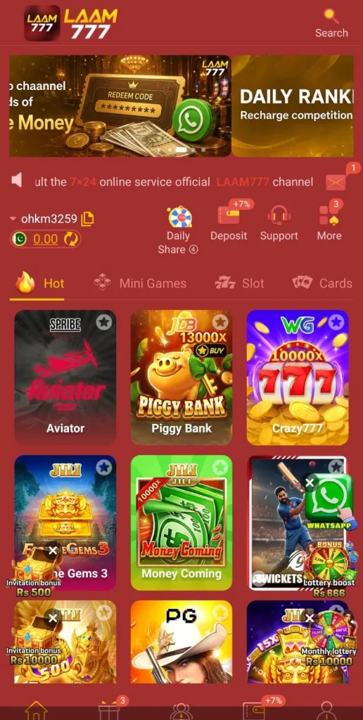 LAAM777 Game
