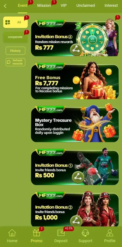 MF777 Game
